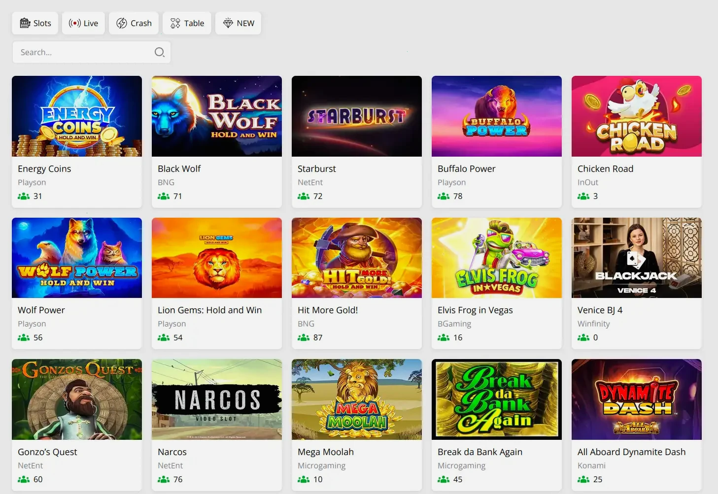 Uitbetalingsmethodes bij Incognito Casino overzicht